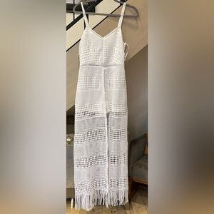 New with tags  Guess Crochet skort suit with crochet dress overlay